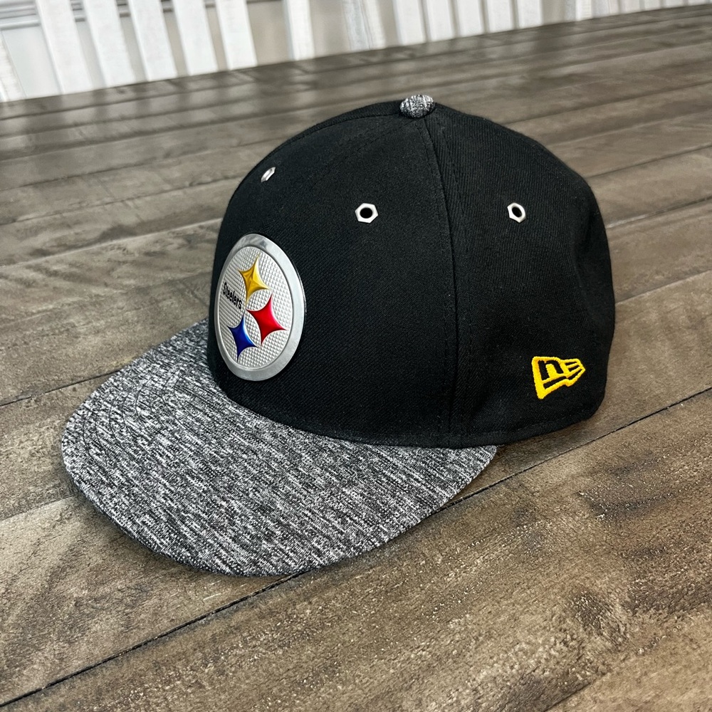 New Era Pittsburgh Steelers Fitted
Flat Bill Hat 7 3/4